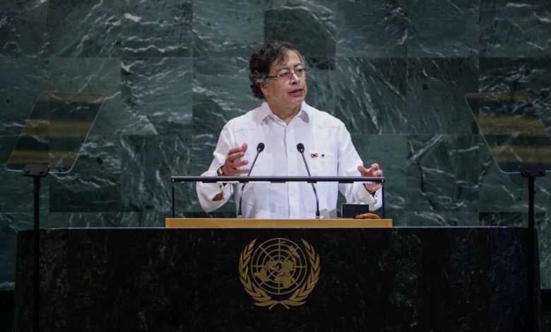 US to revoke Colombian president’s visa over comments at pro-Palestinian gathering