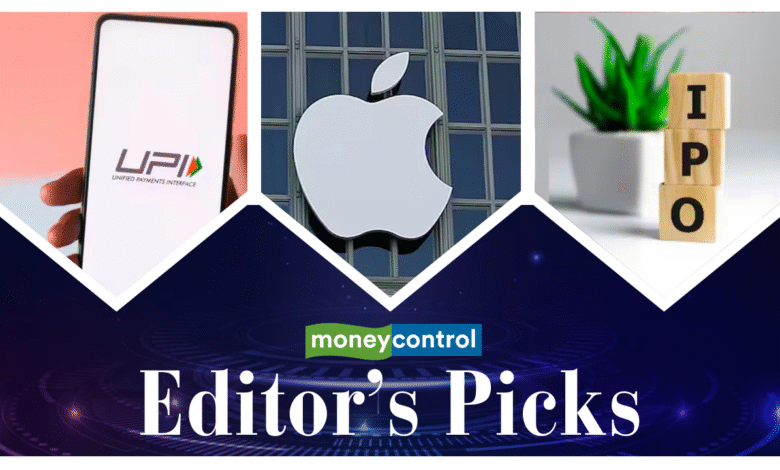 iPhones see brisk sales, IPOs line up next week, and UPI offers spending clues — Editor’s Picks from Moneycontrol