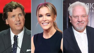 Tucker Carlson, Megyn Kelly and Glenn Beck among conservatives who will help complete Charlie Kirk’s college tour