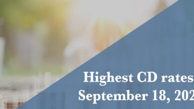 Top CD rates Sept. 18, 2025