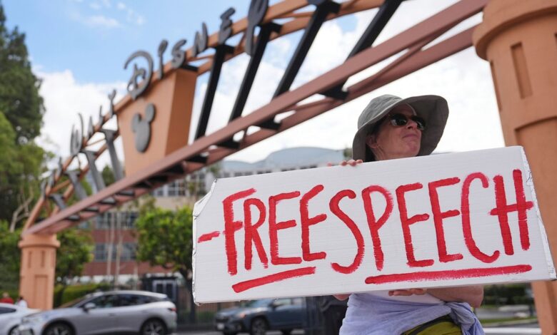 Comedians are often center stage in questions of free speech