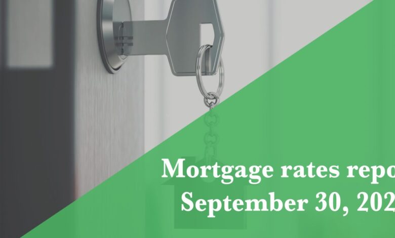 Current mortgage rates report for Sept. 30, 2025: Rates mostly stay put