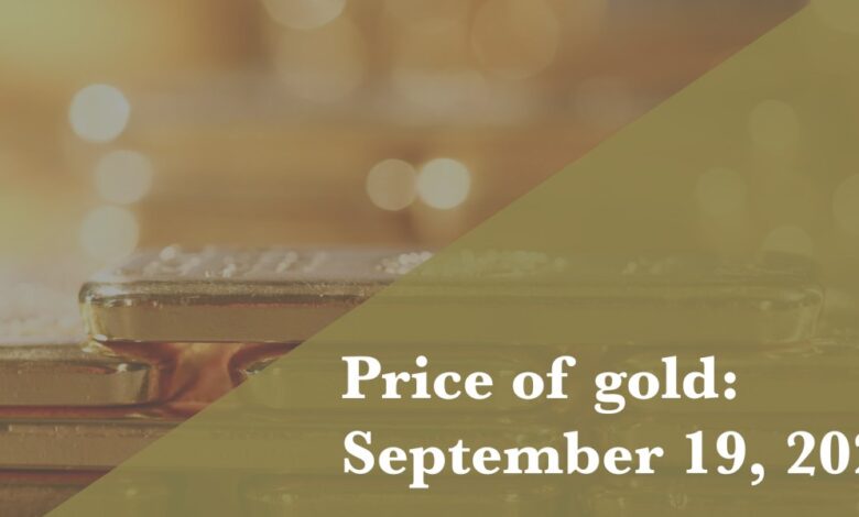 Current price of gold: Month Day, Year