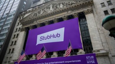 StubHub’s Stock Falls 10% as IPO Fizzles