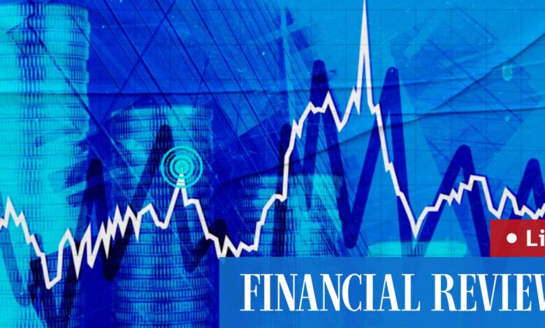 Shares rise as gold stocks jump; Myer dives 26pc