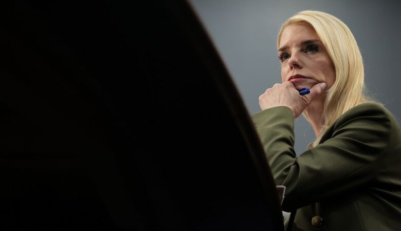 Trump calls on Attorney General Bondi to use power of the Justice Department more aggressively Trump calls on Attorney General Bondi to use power of the Justice Department more aggressively