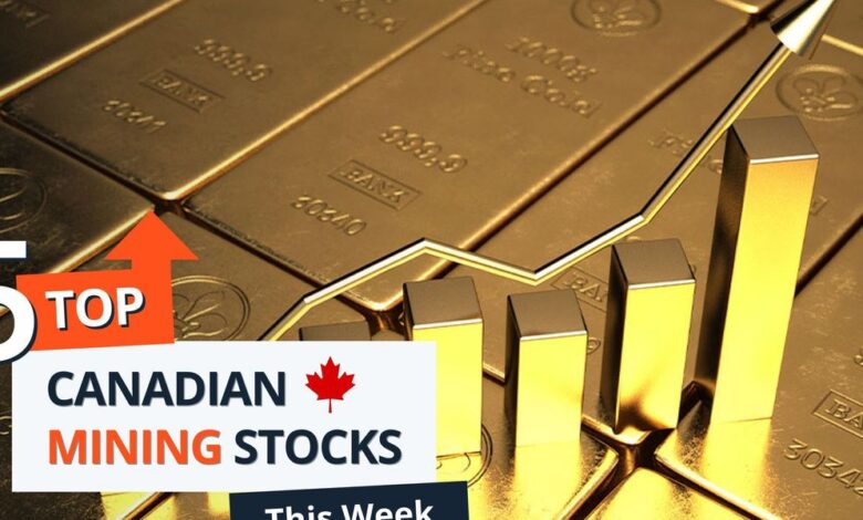 Top 5 Canadian Mining Stocks This Week: Japan Gold Rises 119 Percent