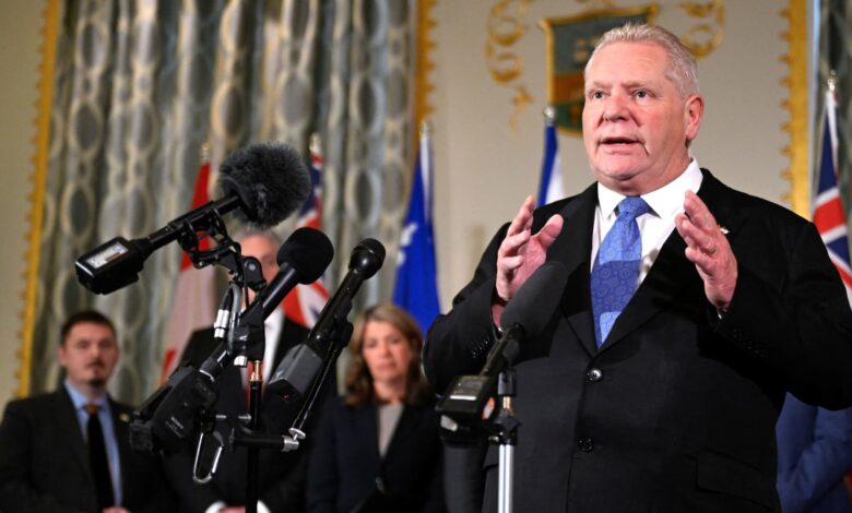 Trump blasts Ontario delay in Reagan trade ad pause