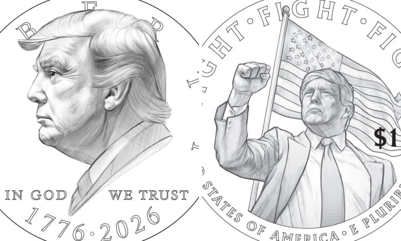 Trump face coin considered for U.S. anniversary: Treasury