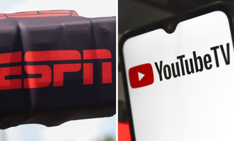 Disney warns ESPN, other networks may go out on YouTube TV at month’s end