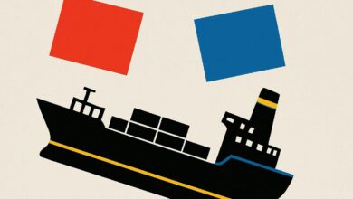 South Korea’s Shipbuilders And Tech Stocks Sink On Trade Tensions