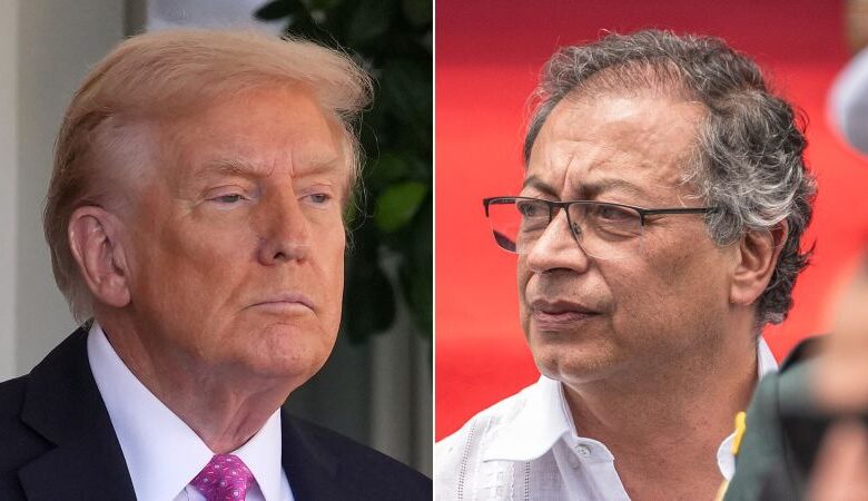 Trump escalates back-and-forth with Colombia’s president, announcing end of US payments to country