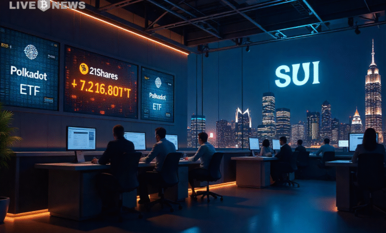 21Shares Polkadot and Sui ETFs Listed on DTCC Website