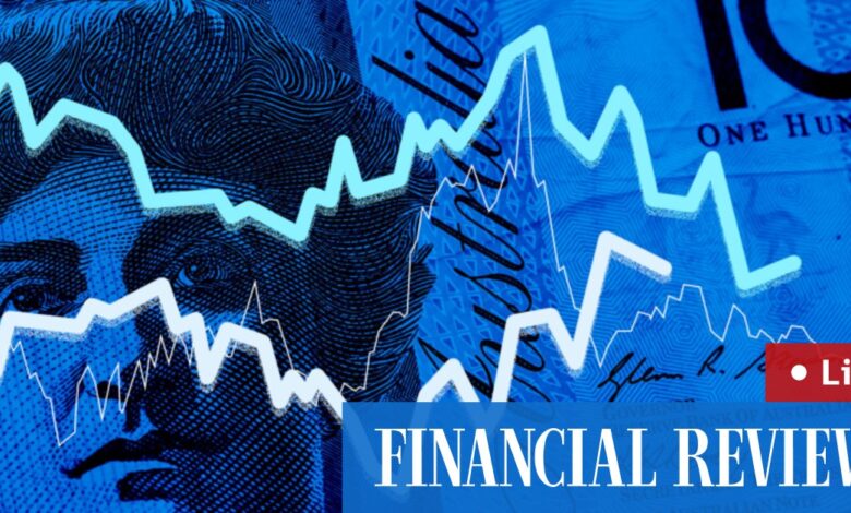 ASX falls; gold stocks plummet amid Gaza peace plan