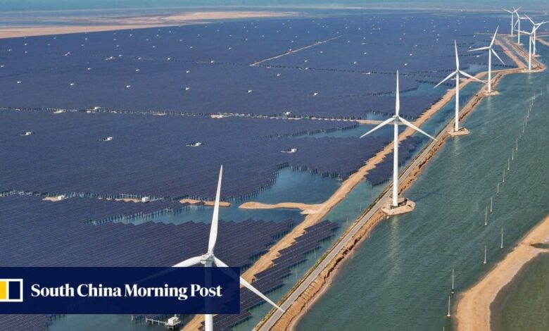 China’s clean-energy stocks closing gap with global peers as renewables surge