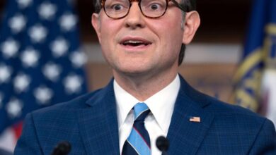 Mike Johnson attracts publicity during government shutdown | National Politics