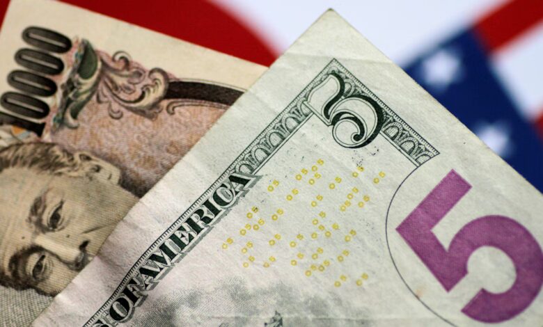 Stocks falls on megacap drag, yen stumbles after BOJ announcement