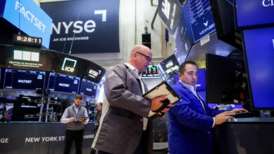 Stocks Mostly Rise After Volatile Session; Bank of America, Morgan Stanley Continue Run of Strong Bank Results