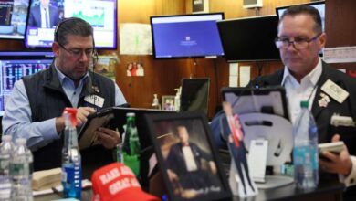 Stocks End Mixed After Powell Says Another Rate Cut in December ‘Not a Foregone Conclusion’; Nvidia Achieves  Trillion Market Cap