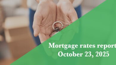 Current mortgage rates report for Oct. 23, 2025: Rates still relatively low