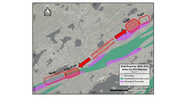 Power Metallic intercepts 12.54 meters of 10.99% CuEq at the Lion Zone and 11.25m of 1.22% CuEq at Nisk East