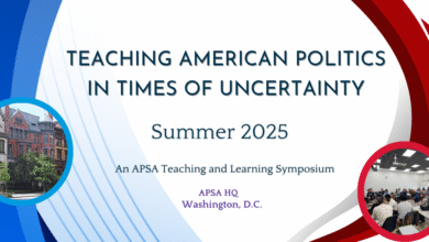 Teaching American Politics in Times of Uncertainty: A Resource Collection –