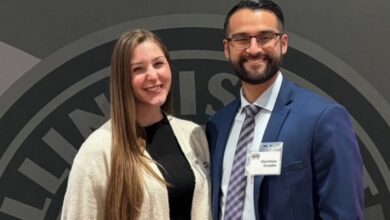 Alum Christian Trujillo recognized during Homecoming – News