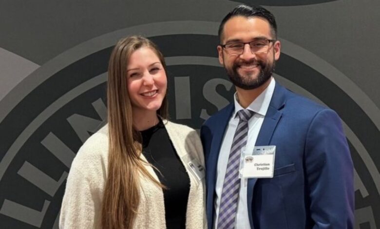 Alum Christian Trujillo recognized during Homecoming – News Alum Christian Trujillo recognized during Homecoming – News