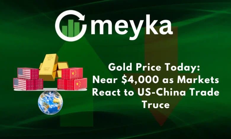 Gold Price Today: Near ,000 as Markets React to US-China Trade Truce