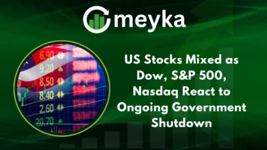 US Stocks Mixed as Dow, S&P 500, Nasdaq React to Ongoing Government Shutdown