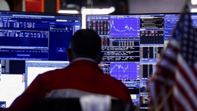 Banking shares’ wobbles reveal growing unease over credit risks