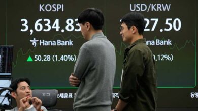 Asian shares are mixed and US futures little changed after Wall St rally