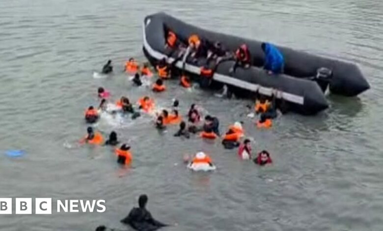 France backing away from pledge to intercept migrant boats, sources tell BBC