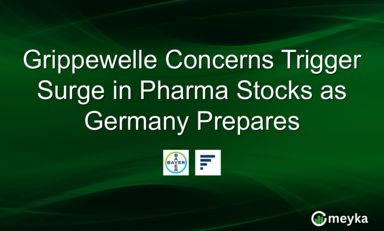 Grippewelle Concerns Trigger Surge in Pharma Stocks as Germany Prepares
