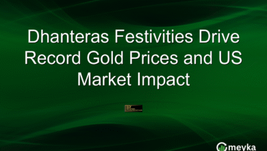 Dhanteras Festivities Drive Record Gold Prices and US Market Impact