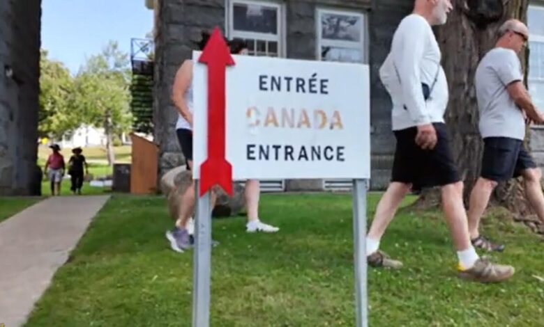 A cross-border landmark faces a restrictive new future