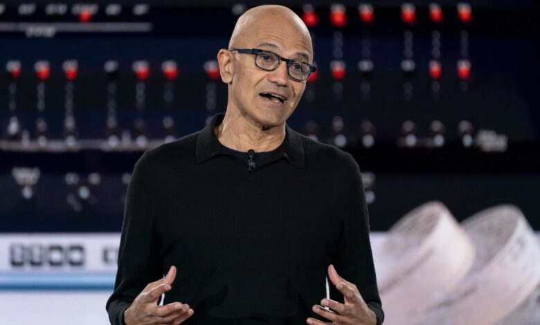 Microsoft will grow headcount again but with ‘more leverage,’ CEO says
