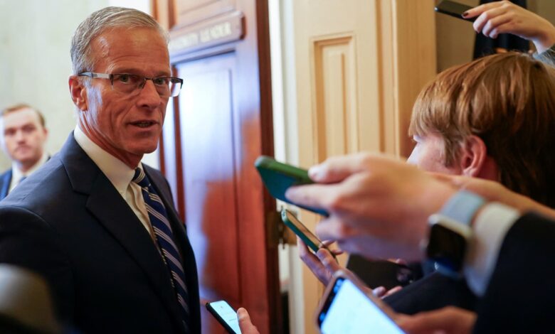 Thune promising talks government shutdown Thune promising talks government shutdown