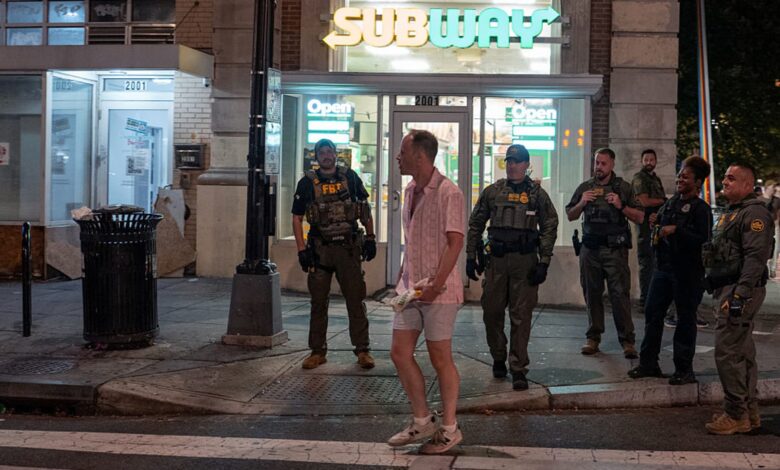 DC sandwich thrower Sean Dunn not guilty of assaulting federal agent