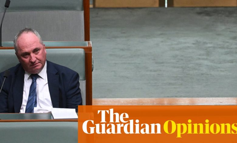 Barnaby Joyce’s scandals have damaged politics. Maybe it’s time for a change of scenery | Tom McIlroy