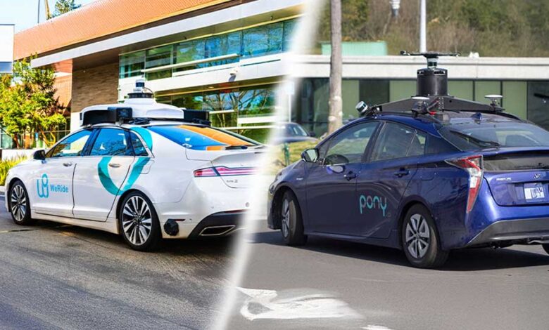 Driverless firms Pony.ai, WeRide raise HKD9bn in HKEX IPOs