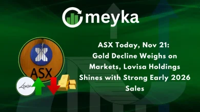 ASX Today, Nov 21: Gold Decline Weighs on Markets, Lovisa Holdings Shines with Strong Early 2026 Sales