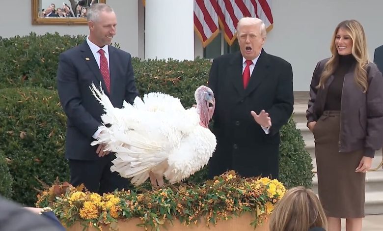 NC turkeys get Trump pardon with a side of prayer and politics