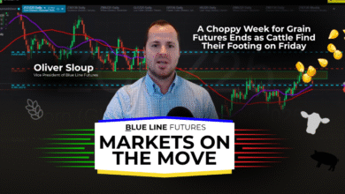 A Choppy Week for Grain Futures Ends as Cattle Find Their Footing on Friday