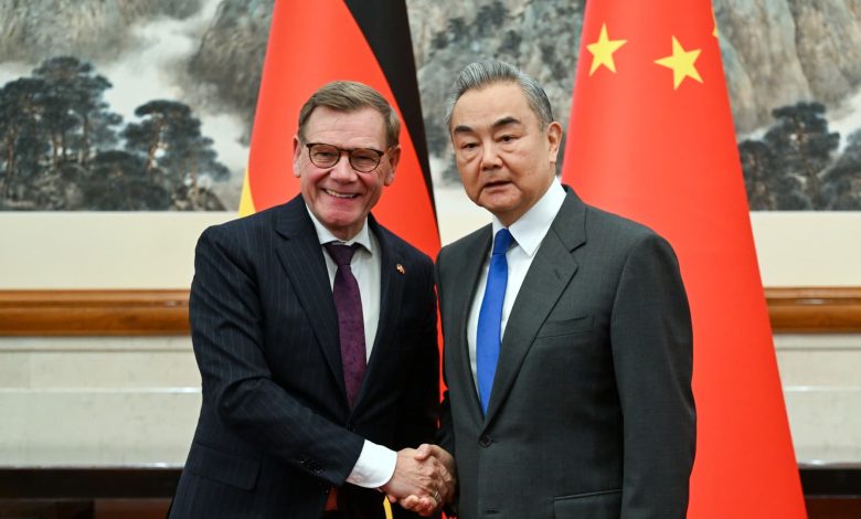 Japan threatening us militarily, China foreign minister tells German counterpart