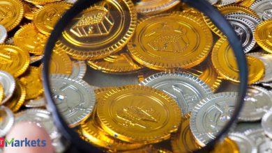 Gold, silver fall on softer US inflation, firm dollar