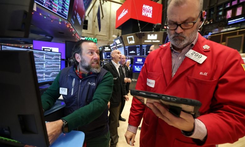 AI angst drags global stocks as gold, silver and oil climb