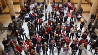 Turning Point USA rally draws supporters of redistricting to Indiana Statehouse | Politics