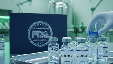 NRx Pharmaceuticals ANDA for KETAFREE received by FDA