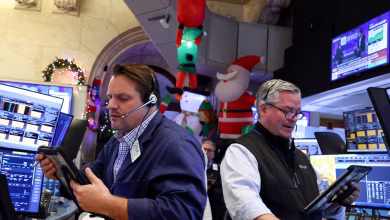 Stocks near flat a day ahead of Fed announcement; yields, dollar up slightly